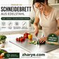 🔪 50% RABATT! ✨ Schneidebrett aus Edelstahl für die Arbeitsplatte – Hygienisch, Messerschonend & Leicht zu Reinigen 🍽️