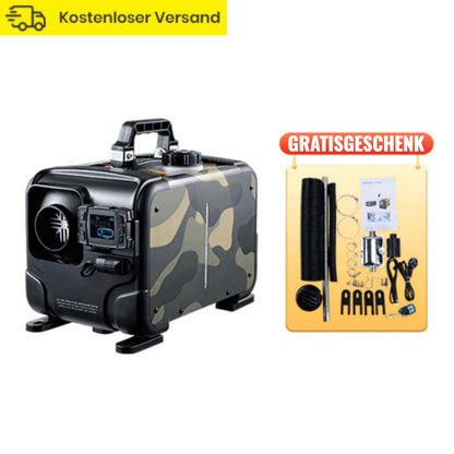 📢📢50% RABATT !!⏰ 8 kW Diesel-Luftheizung, 12V/24V, App & Bluetooth, CO-Alarm + Display – leise + schnell heizen für Wohnmobil & Boot ⛵📱