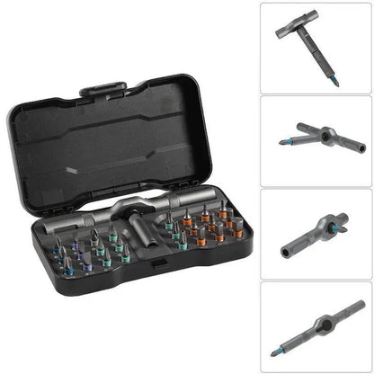 42-in-1 Magnet-Schraubendreher-Set mit Etui