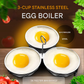 🥚 Eierkocher aus 304‑Edelstahl – lebensmittelecht, robust und mit einfacher Entnahme‑Funktion ✨🍳