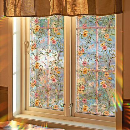 🌺 50 % RABATT ✨ Statischer Muster-Fensteraufkleber, leicht anzubringen und rückstandsfrei abzulösen 🎨