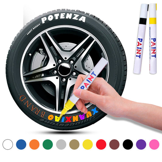 🔥 2+1 GRATIS!!🚗Ölbasierter, wasserfester Reifenmarker