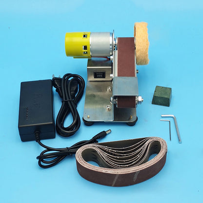 📢📢 JETZT 50 % RABATT!! ⏰Mini Elektro Bandschleifer – Tragbarer Schleifer & Polierer für Holz, Metall und DIY-Projekte