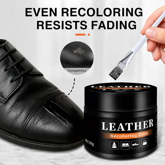 📢📢 JETZT 50 % RABATT!! ⏰Universeller Leder-Farbreparaturbalsam – Repariert Kratzer, pflegt & belebt Leder – Ideal für Taschen, Schuhe & Sofas ✨
