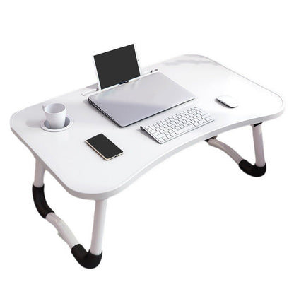 Klappbarer Laptop-Betttisch mit Getränkehalter