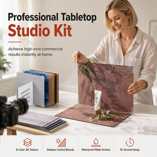📢📢40% RABATT !!⏰Tabletop Fotografie Hintergrund-Set
