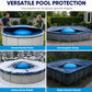 🍂 Pool Winterkissen – Schutz vor Frost, Eis & Wasseransammlungen unter der Poolabdeckung