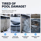 🍂 Pool Winterkissen – Schutz vor Frost, Eis & Wasseransammlungen unter der Poolabdeckung