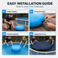 🍂 Pool Winterkissen – Schutz vor Frost, Eis & Wasseransammlungen unter der Poolabdeckung