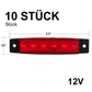10 Stück LED-Seitenmarkierungsleuchten für Lastwagen
