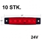 10 Stück LED-Seitenmarkierungsleuchten für Lastwagen
