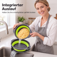 ✨ JETZT 50 % RABATT! !✨3-teiliges klappbares Sieb-Set mit Abtropfboden