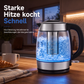 📢📢Glas-Wasserkocher 2 l mit Abschaltautomatik und Überhitzungsschutz