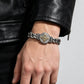 📿 50% RABATT! ✨ Rotierendes Vintage-Vajra-Armband für Herren – Sanft rotierendes Mittelstück, galvanisiertes Kupfer-Finish & Vintage-inspirierte Textur – Mutiges Statement-Style 💪
