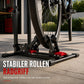 📢📢40% RABATT !!⏰Klappbarer Fahrrad-Bodenparkständer, doppelte Stange, U-förmiger Fahrradpräsentationsständer für Rennräder und Mountainbikes