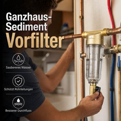 📢📢40% RABATT !!⏰Sediment-Vorfilter für das gesamte Haus