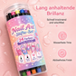 🌹JETZT 50 % RABATT!!🌹24-Farben doppelseitiges Nagelkunst-Stift-Set