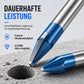 📢📢40% RABATT !!⏰Hartmetall-Exzenterbohrer mit Sechskantschaft zum Bohren von Löchern in Keramikfliesen, Glas und Beton
