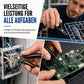🔧 Präzisions-Seitenschneider: Bündiger Schnitt, federbelastet, aus geschwärztem Stahl, rutschfester Griff