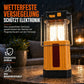 Tragbare Campinglampe mit Solar- und Handkurbelantrieb, Teleskop-Notfallleuchte für Outdoor-Camping