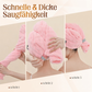 📢📢 50% RABATT!! ⏰ Großes Haarhandtuch – weicher Korallenvliesstoff – schnelle Trocknung & mit elastischem Band für Damen 💕