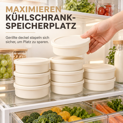 ✨1 kaufen 1 gratis 🎁( 2 Stück )  🍱Tragbare, mikrowellengeeignete Bento-Lunchbox, weißer Lebensmittelbehälter für Büroangestellte und Picknick im Freien