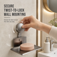 📢 1+1 GRATIS!🧼 Saugnapf-Seifenschale – V-Drainage, Aluminium & ohne Bohren ✨