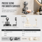 📢 1+1 GRATIS!🧼 Saugnapf-Seifenschale – V-Drainage, Aluminium & ohne Bohren ✨