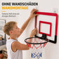 📢📢 50% RABATT !! ⏰ Nicht zu bohrendes, wandmontiertes und klappbares Basketballkorb-Spielzeugset für Indoor- und Outdoor-Spielen von Kindern