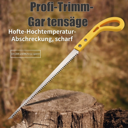 🌿 Tragbare Gartensäge mit gebogener Klinge – rutschfester Griff, leicht zu bedienen und aufzubewahren. Ideal für Outdoor-Abenteuer! 💪🌳