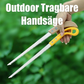 🌿 Tragbare Gartensäge mit gebogener Klinge – rutschfester Griff, leicht zu bedienen und aufzubewahren. Ideal für Outdoor-Abenteuer! 💪🌳