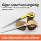 🌿 Tragbare Gartensäge mit gebogener Klinge – rutschfester Griff, leicht zu bedienen und aufzubewahren. Ideal für Outdoor-Abenteuer! 💪🌳
