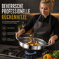 ⏳Zeitlich befristetes Sonderangebot⏰ Verdickter Edelstahl-Antihaft-Wok mit Deckel, flacher Boden, Bratpfanne mit zwei Griffen