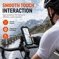🏍️ 50 % Rabatt! Wasserdichte Handyhalterung für Motorrad & Fahrrad – 360° drehbar mit Touchscreen-Funktion