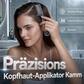 Sofortige Kopfhautpflege! Präzisions-Flüssigapplikator-Kamm