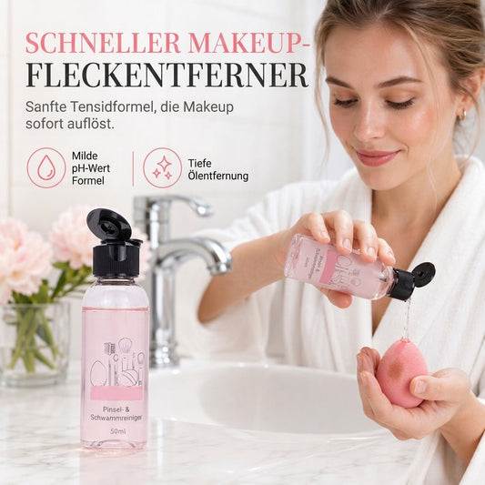 ✨ Make-up-Reiniger für Pinsel & Schwämme, 50 ml – Make-up-Rückstände einfach entfernen