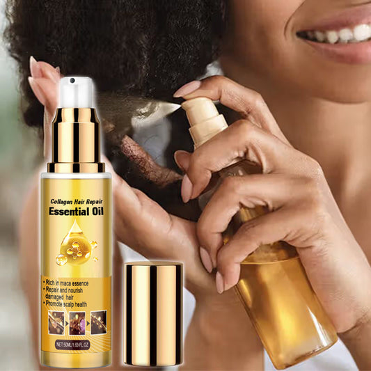 💆‍♀️ 2 KAUFEN, 1 GRATIS! Haarpflegeöl gegen Frizz – repariert & glättet trockenes, strapaziertes Haar