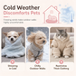 📢📢 50% RABATT🐶 Gemütliche Winter-West für Haustiere – Weiches Plüsch mit niedlicher Bärenstickerei