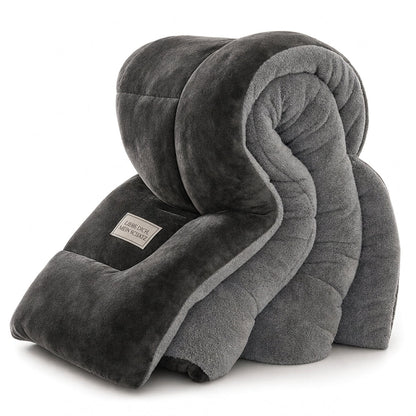 ⏳Begrenzte Zeit 50% Rabatt💥Dicker warmer Winter-Steppdecke aus Schneeflocken-Samt