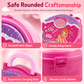 🎀 50% RABATT! 🧳 Schminkkoffer für Kinder – Tragbar & Rollenspiel-Set für Mädchen ✨